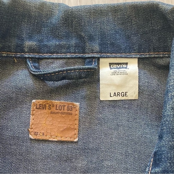 Vintage Levi’s Jacket Lot 53 Y2K Barn Jacket Red Tab Unisex Size Large - Picture 3 of 7
